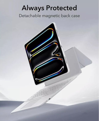 ESR iPad Pro 13 Zoll (M4, 2024) Tastaturhülle mit Magnetständer