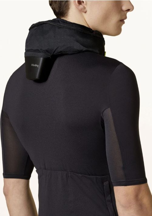 Hövding 3 Casque Airbag Noir 52 59 cm Rad Scooter Roller Schutz Aufprall effektiv 