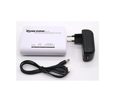 Contrôleur répéteur simplex Surecom SR-112 avec câble radio Kenwood