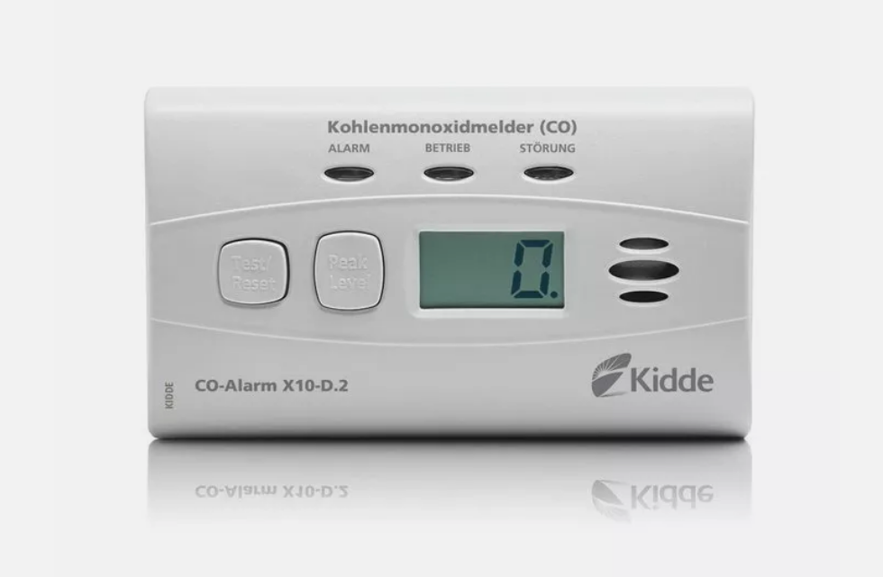 Kidde CO-Alarm X10-D.2 Kohlenmonoxidmelder, weiß, 1 Stück