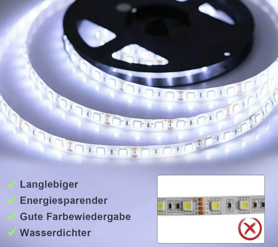 SONNI Spiegelschrank mit LED Beleuchtung 90 x 65 cm Dreitüriger Edelstahl Badezimmer Spiegelschrank mit Steckdose und Kippschalter, Scharnier Design