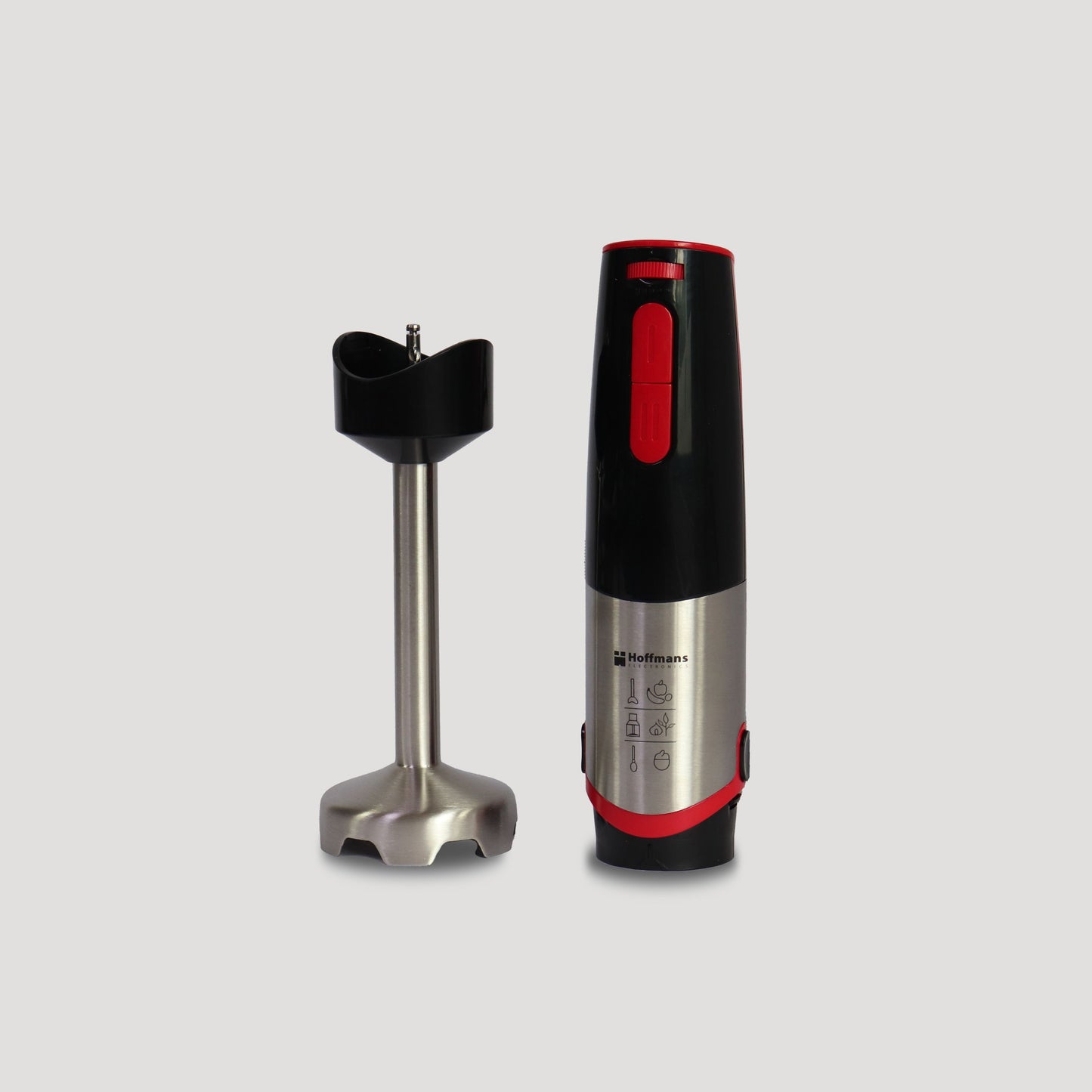 HOFFMANS HM-8031 Stab Mixer 800W Moteur de mixeur à main avec Reinem Kupfer