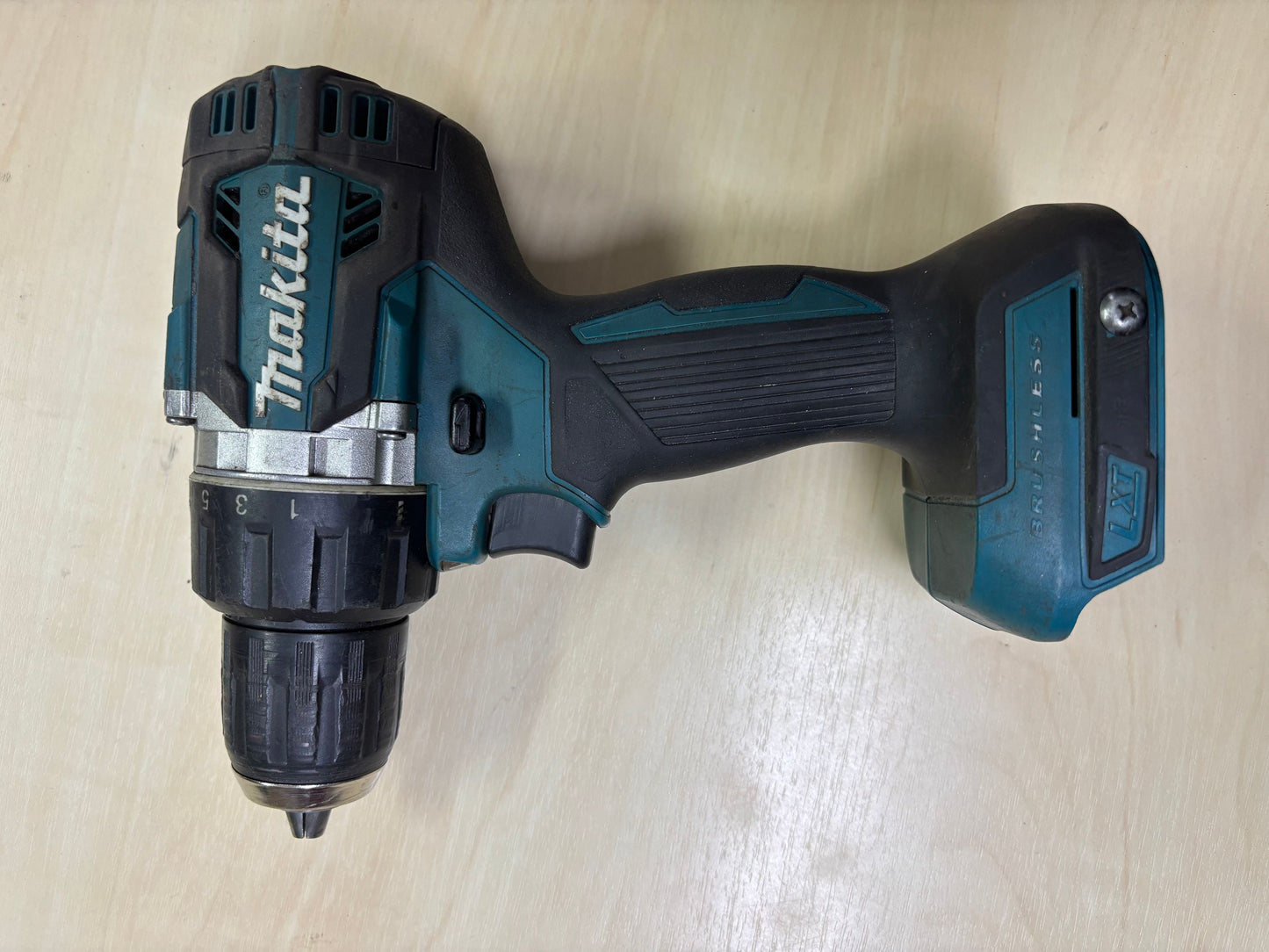 Makita DDF484 Akku Bohrschrauber 18 V (ohne Akku, ohne Ladegerät), Blau, Silber