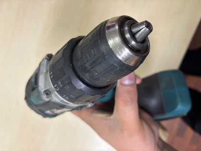 Makita DDF484 Akku Bohrschrauber 18 V (ohne Akku, ohne Ladegerät), Blau, Silber