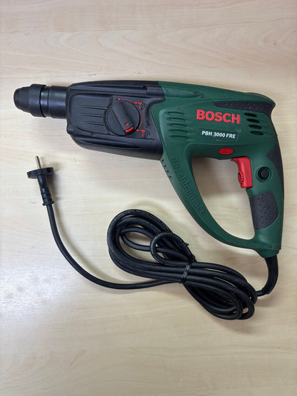Bosch Home and Garden PBH 3000 FRE Bohrhammer 750 Watt SDS ohne Koffer und Erstazteile GEBRAUCH  FUNKTIONAL
