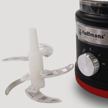 HOFFMANS HM-2076 Robot culinaireKompakt-Küchenmaschine Mixer 1000W Noir