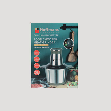 HOFFMANS HM-8823 Multi Zerkleinerer 600W 3L électrique Zerhacker Küchengerät Hachoir