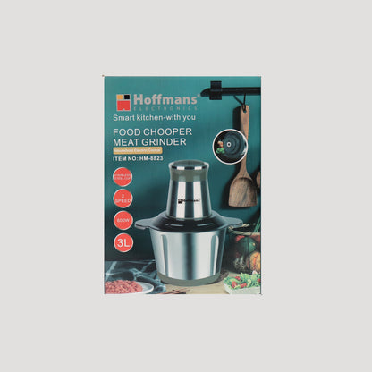 HOFFMANS HM-8823 Multi Zerkleinerer 600W 3L électrique Zerhacker Küchengerät Hachoir