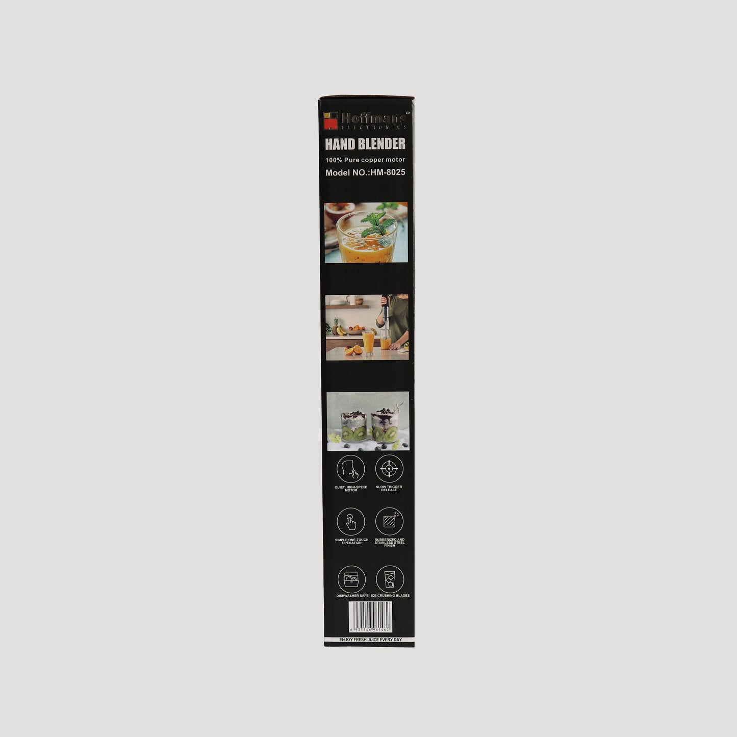 HOFFMANS HM-8025 Stabmixer 1000W Pürierstab Hand Blender