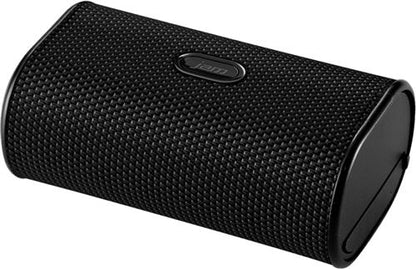 Jam Live True Wireless-Ohrhörer, 3 Stunden Spielzeit, zwei Mikrofone, Bluetooth und Siri, ultraleichtes Freisprechen, Tragetasche mit integriertem Ladegerät – Schwarz