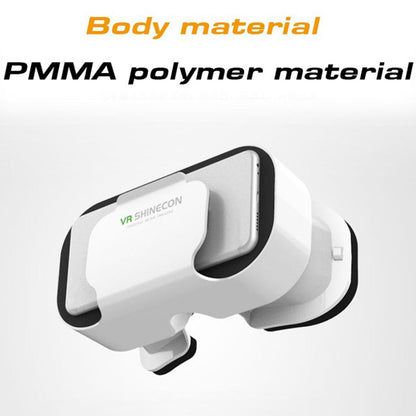 Virtual-Reality-Headset mit 3D-Brille, Virtual-Reality-Headset für Virtual-Reality-Spiele und 3D-Filme
