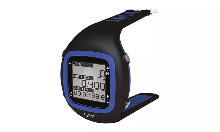 Millennium GPS Montre de sport avec Weichem Brustgurt et Herzfrequenzmesser Blau
