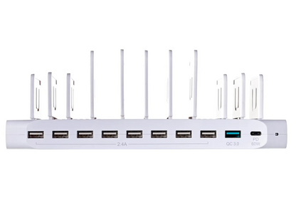 UNITEK USB Ladestation 10 Port/USB Ladegerät mit Dockingstation/Y-2190