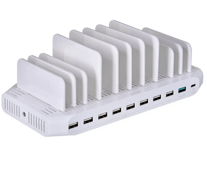 UNITEK USB Ladestation 10 Port/USB Ladegerät mit Dockingstation/Y-2190