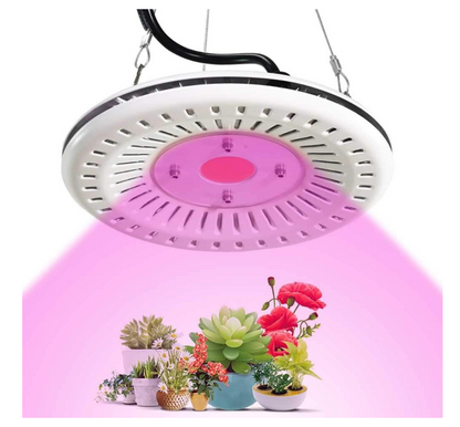 100W wasserdichte Pflanzenlampe LED, Pflanzenlicht Vollspektrum mit Schalter, Sonnenlicht Wachstumslicht Pflanzenlicht LED Wachstumslampe für Zimmerpflanzen Gartenarbeit Samen Gemüse Blumen Sukkulenten