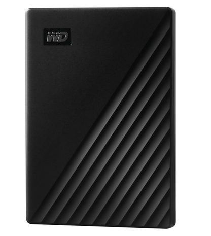 Western Digital My Passport™, 1 TB, USB 3.2 Gen 1 Hard Disk Drive, 2,5 Zoll, Schwarz