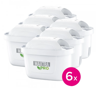 Brita Wasserfilter-Kartusche 6er Maxtra Pro Protection supplémentaire contre le calcaire (1er Pack) 