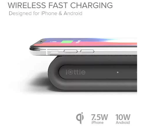 IOttie iON Wireless Charging Pad Plus - Grau