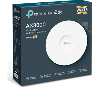 Tp-Link Eap660 Hd – 2,4 GHz/1148 Mbit/s – 5 GHz/2402 Mbit/s