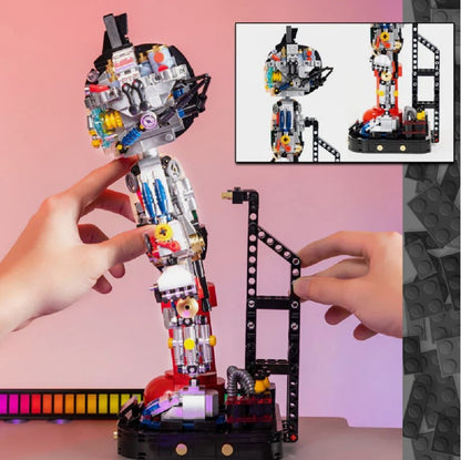 PANTASY Astro Boy Roboter-Bausatz 32 cm Klemmbaustein 1258 Teile