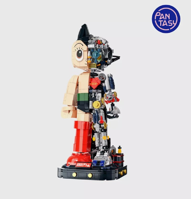 PANTASY Astro Boy Roboter-Bausatz 32 cm Klemmbaustein 1258 Teile