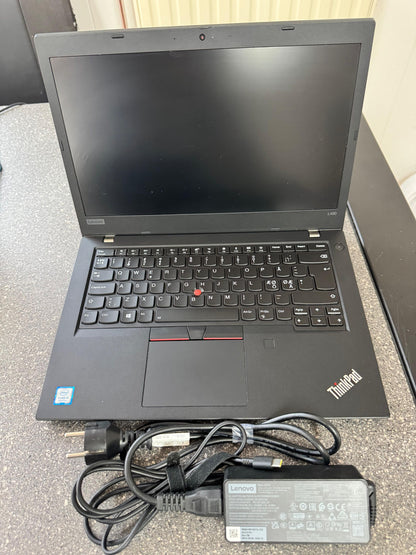 Lenovo Thinkpad L490 Intel(R) Core(TM) i5-8265U CPU @ 1.60GHz 1.5 GHz 16Gb Ram 256 Lenovo 65W Charger