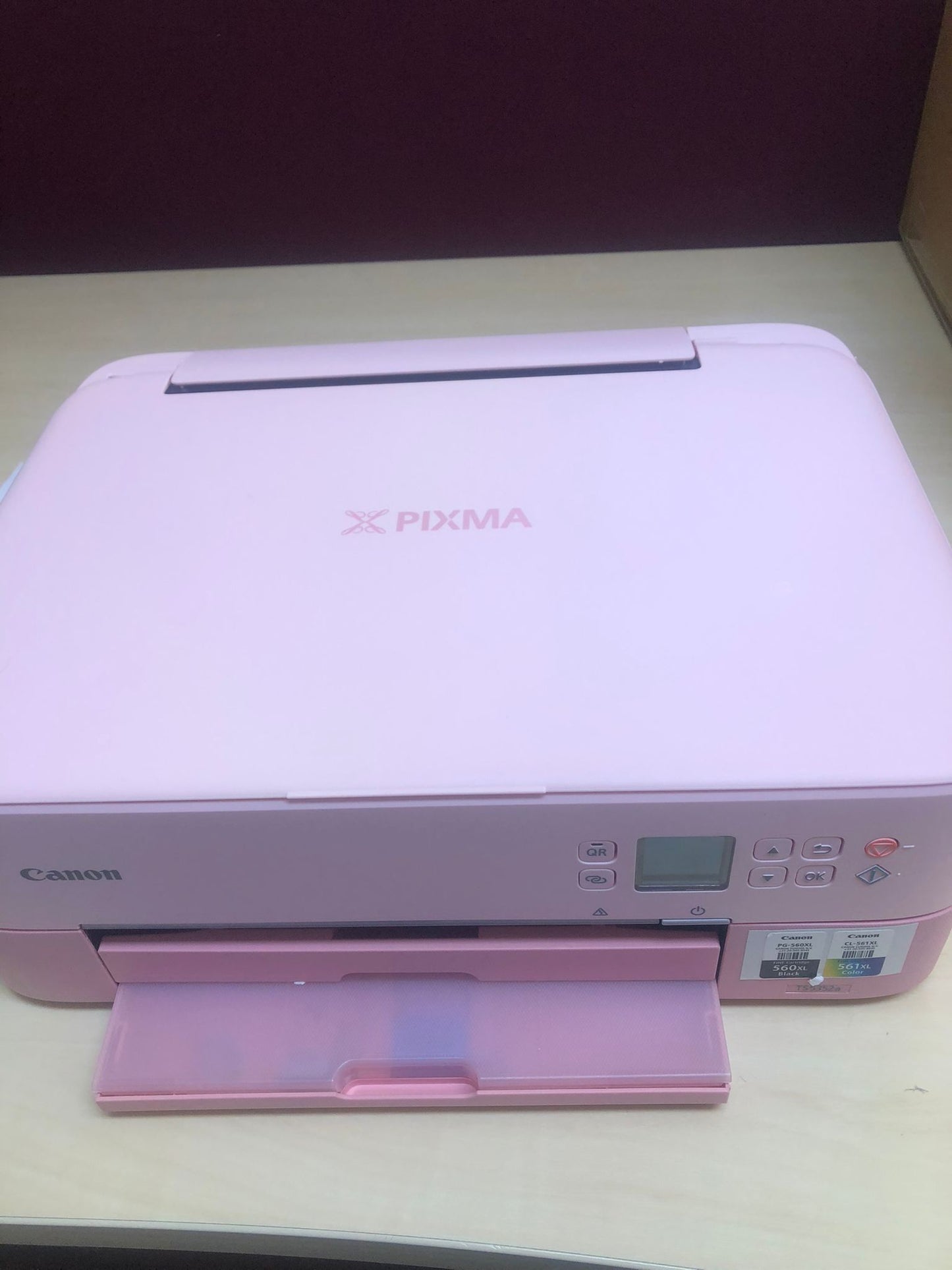 Canon PIXMA TS5352a Imprimante multifonction 3 en 1 rose