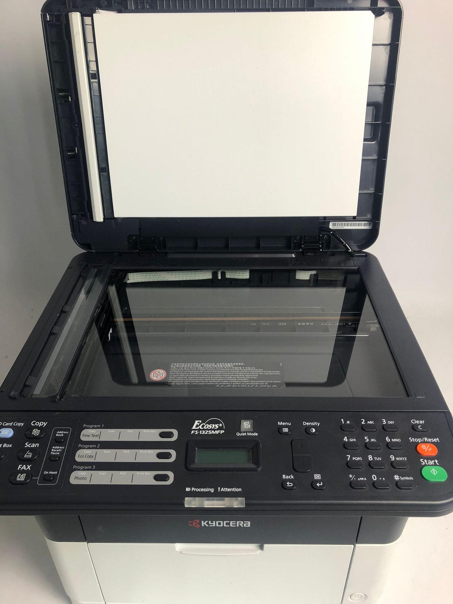Imprimante multifonction laser 4 en 1 KYOCERA FS-1325MFP grise