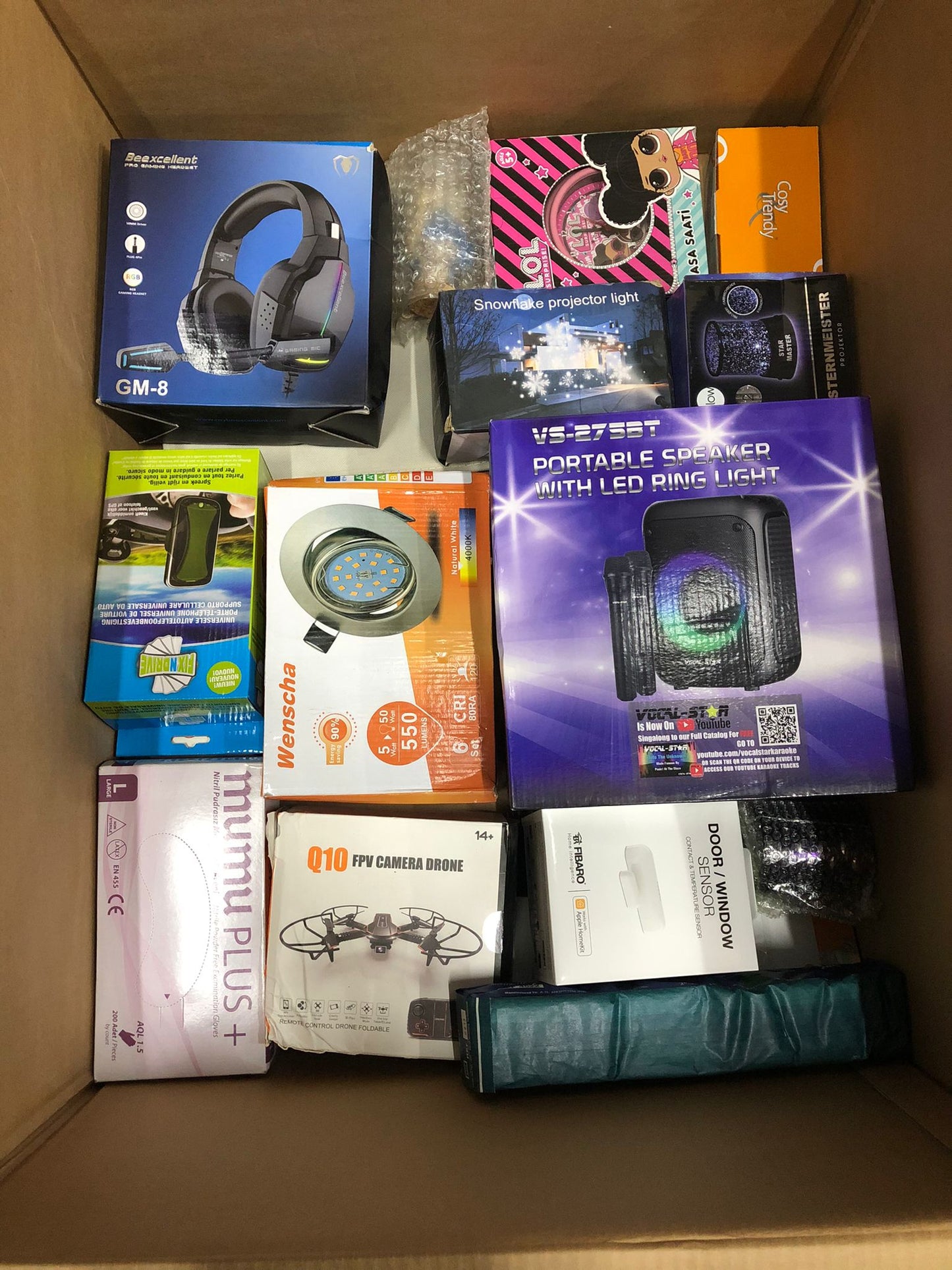 XL Restposten Geschenk Mix Box  Überraschungsbox, Multimedia Haushaltswaren Geschenkbox