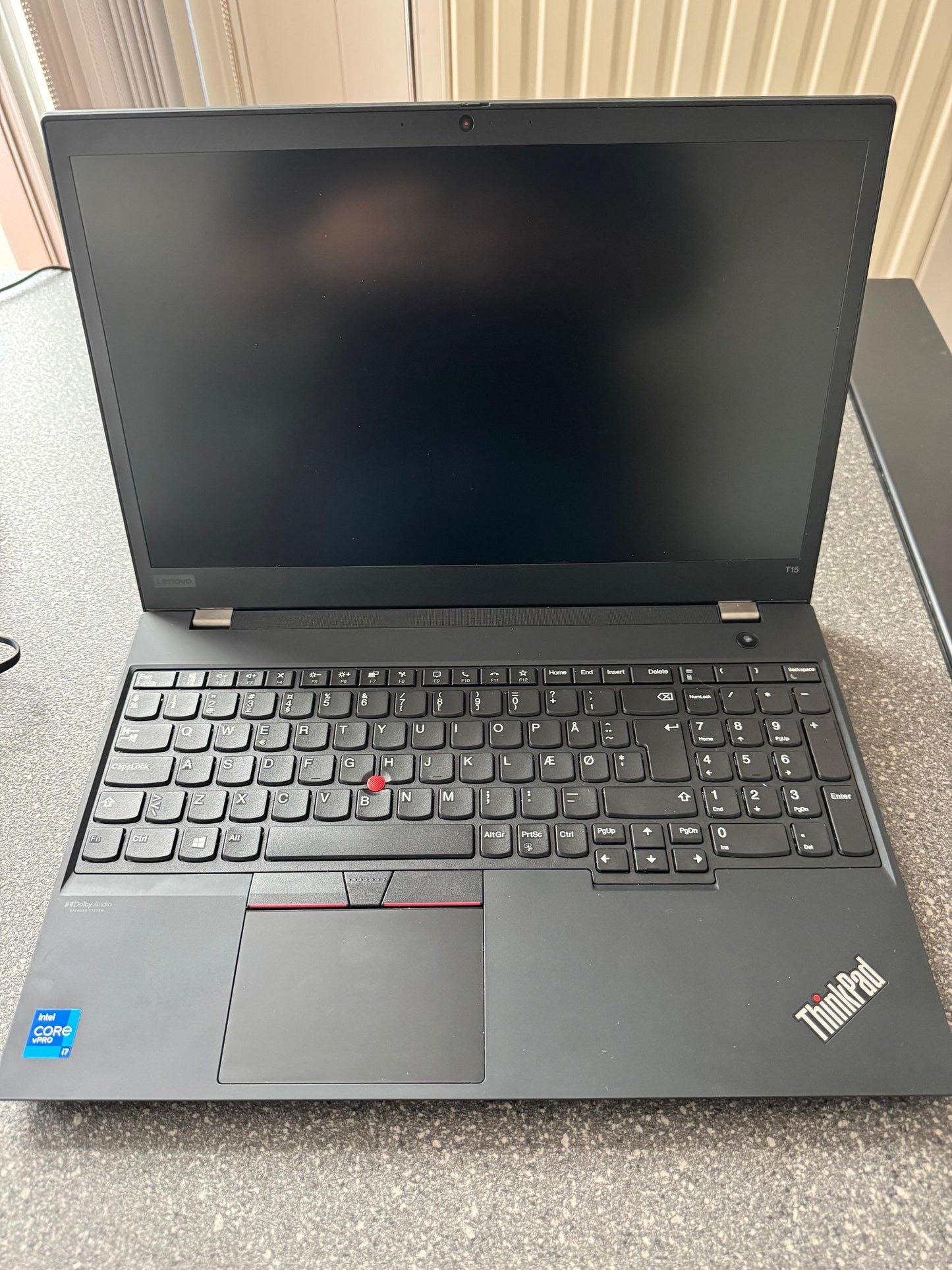 Lenovo Thinkpad T15 11th Gen Intel(R) Core(TM) i7-1185G7 @ 3.00GHz 3.0 GHz 16Gb Ram 500