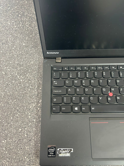 Lenovo Thinkpad T440s 14'' Intel(R) Core(TM) i5-4300U 8GB 150G  CPU @ 1.90GHz 1900 MHz
