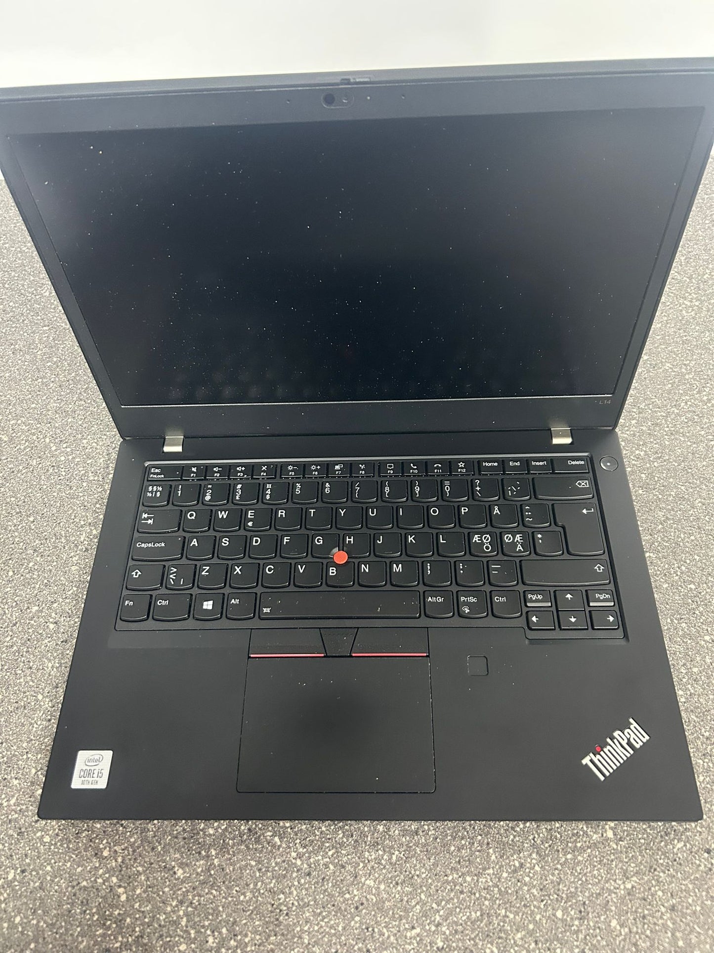 Lenovo Thinkpad L14 Intel(R) Core(TM) i5-10210U 8GB 256GB CPU @ 1.60GHz 1600 MHz