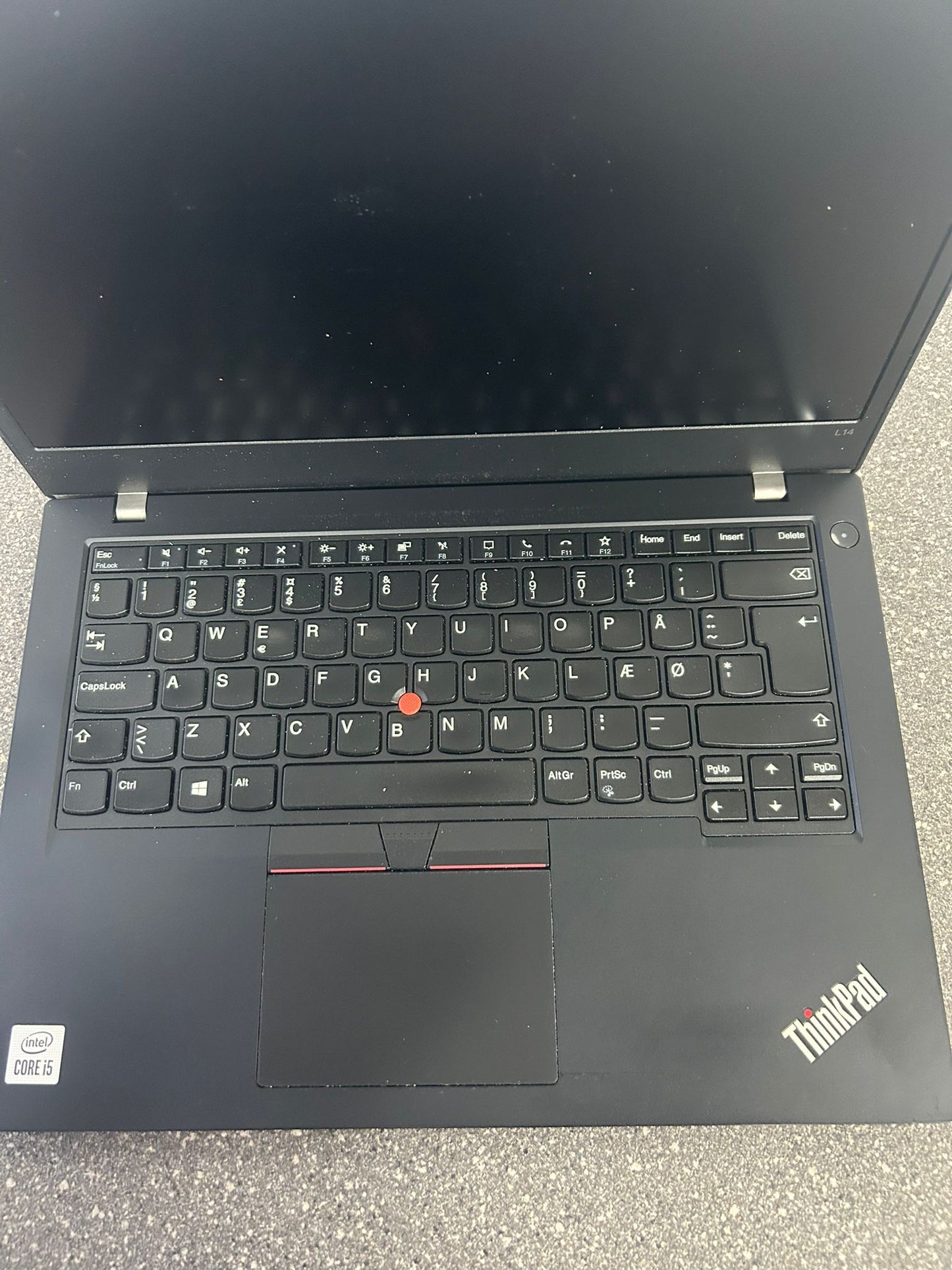 Lenovo Thinkpad L14 14''  Intel(R) Core(TM) i5-10210U 8GB 256GB CPU @ 1.60GHz 1600 MHz