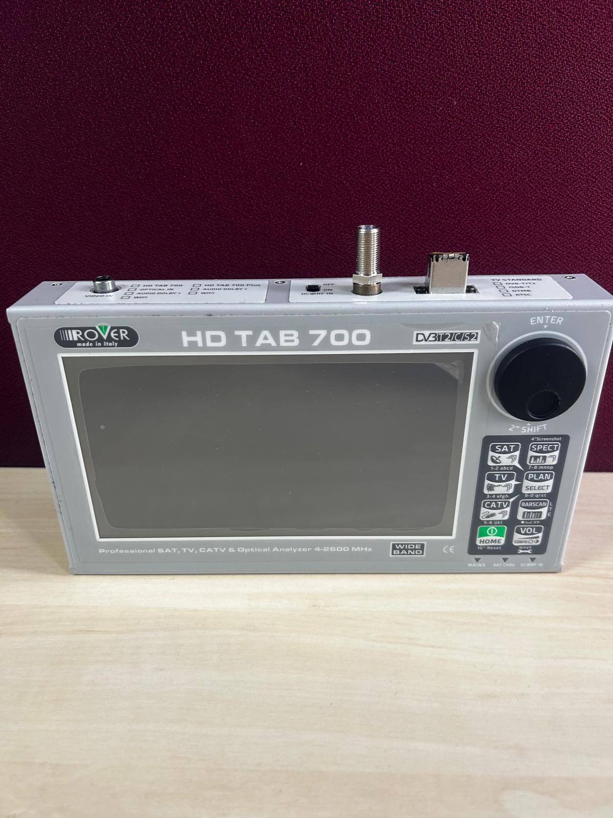 RoverSat HD TAB 700 Field Meter Feldmessgerät, Kabel, Satellit, Stacker & TV-Spektrumanalysator