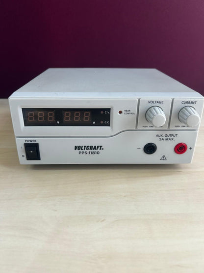 VOLTCRAFT PPS-11810 Labornetzgerät, einstellbar 1 - 18 V/DC 0 - 10 A 180 W