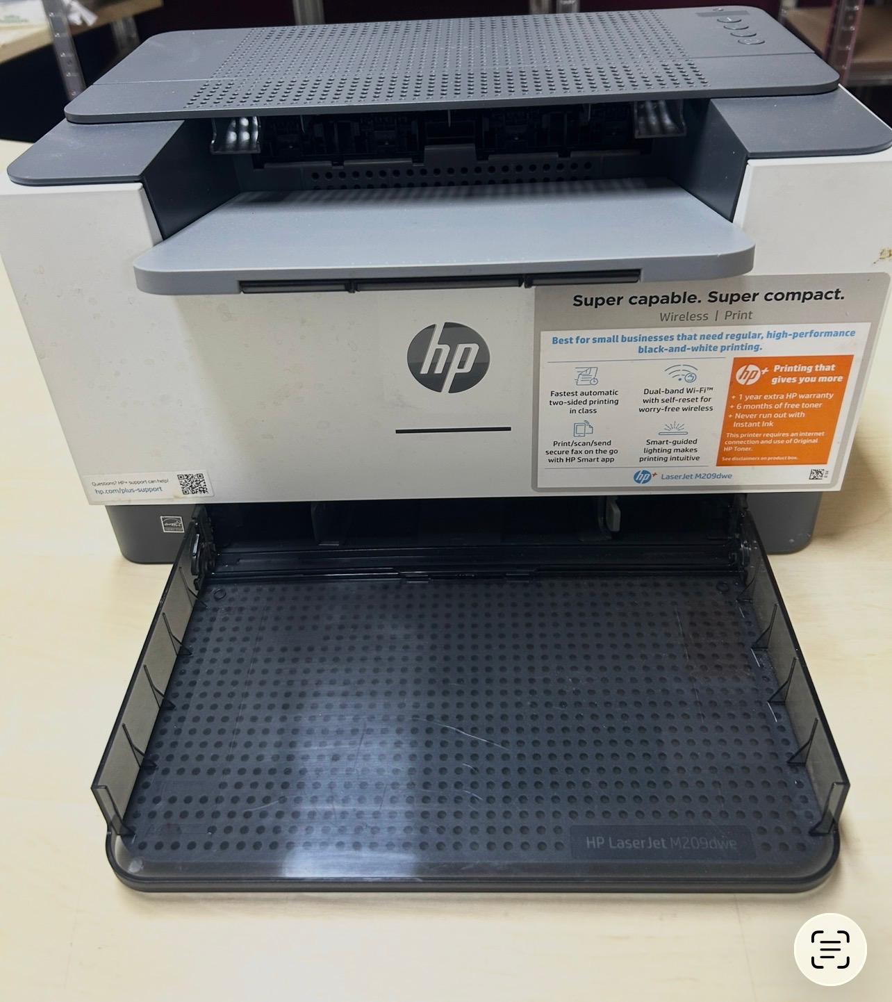 HP Laserjet M209dwe drucker, schwarz/Weiß