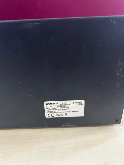 Voltcraft LSP-1403 Labornetzgerät, 0-36 V/DC, 0-5A, 80W, Slimline (7325)