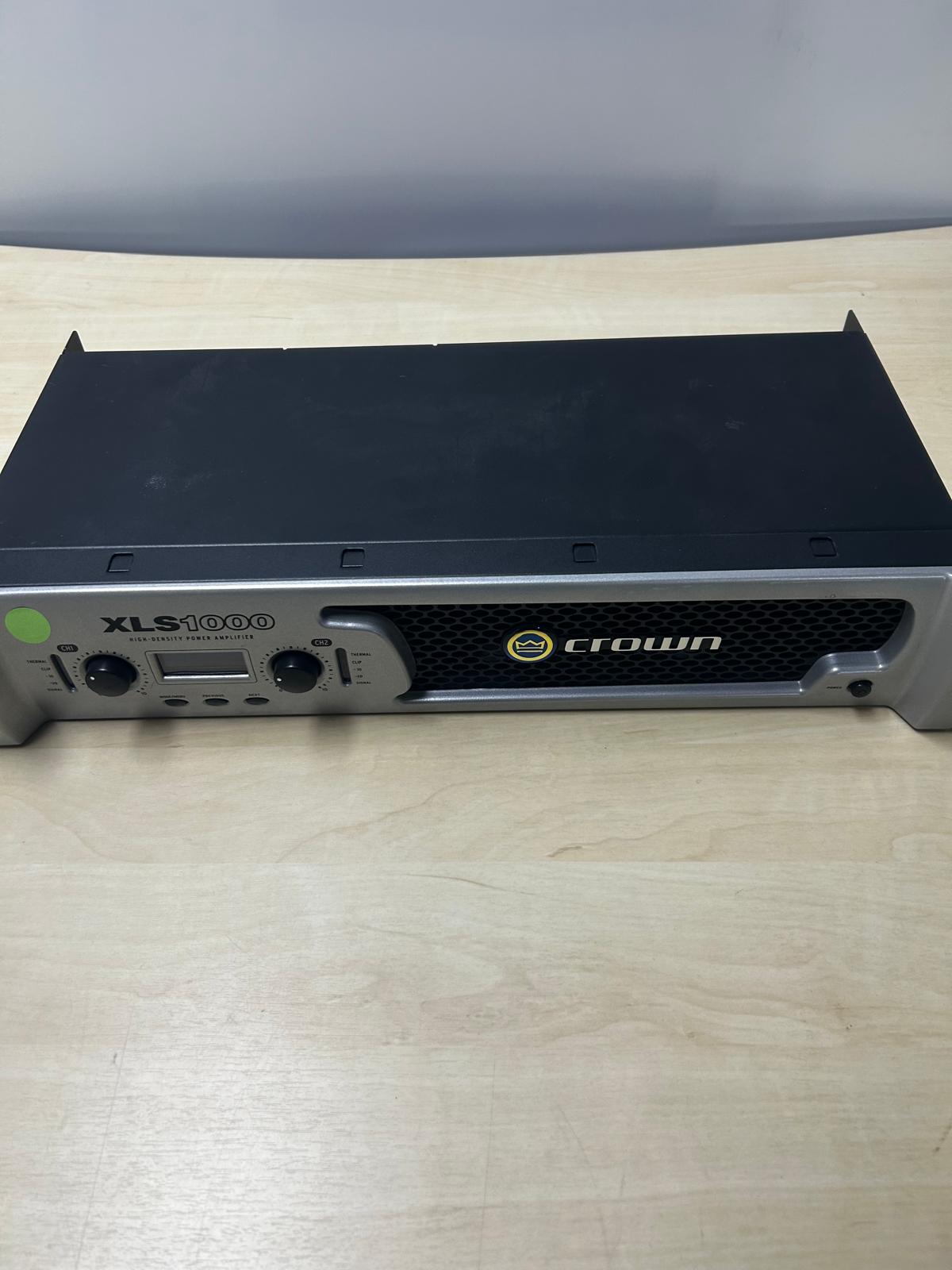 Crown XLS 1000 Digital-Endstufe 2 x 350/215 W Anschlüsse Speakon, XLR, Klinke, Cinch, Schraubklemmen