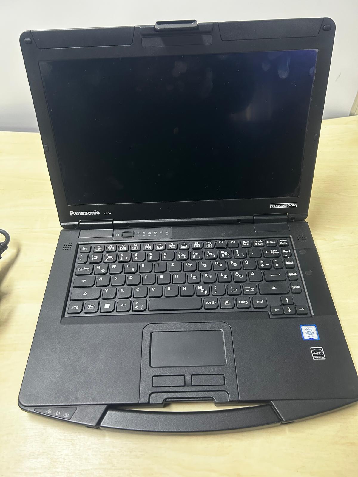 Panasonic Toughbook CF-54 2.60GHz i5-7300U Intel® Core™ i5 7th Generation 14" 1366 x 768Pixel Schwarz, Silber Notebook