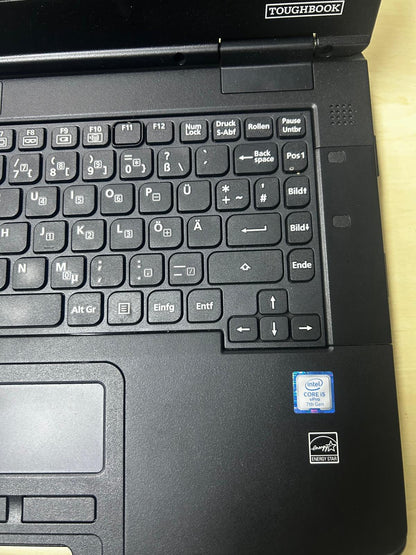 Panasonic Toughbook CF-54 2.60GHz i5-7300U Intel® Core™ i5 7th Generation 14" 1366 x 768Pixel Schwarz, Silber Notebook