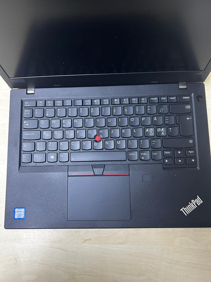 Lenovo Thinkpad L490 Intel Core i5-8265U CPU @ 1.60GHz 1.5 GHz 8GB RAM 256 GB 14'' Notebook