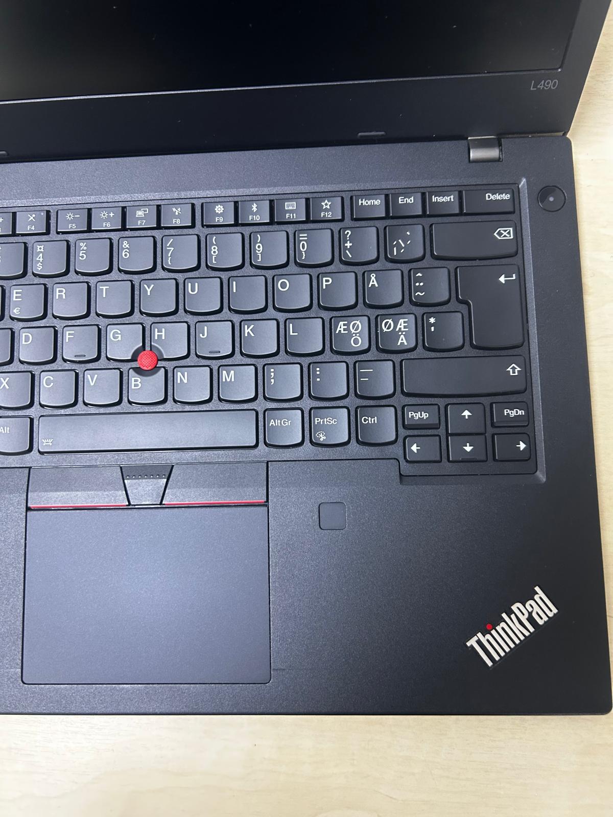 Lenovo Thinkpad L490 Intel Core i5-8265U CPU @ 1.60GHz 1.5 GHz 16GB RAM 256 GB 14'' Notebook