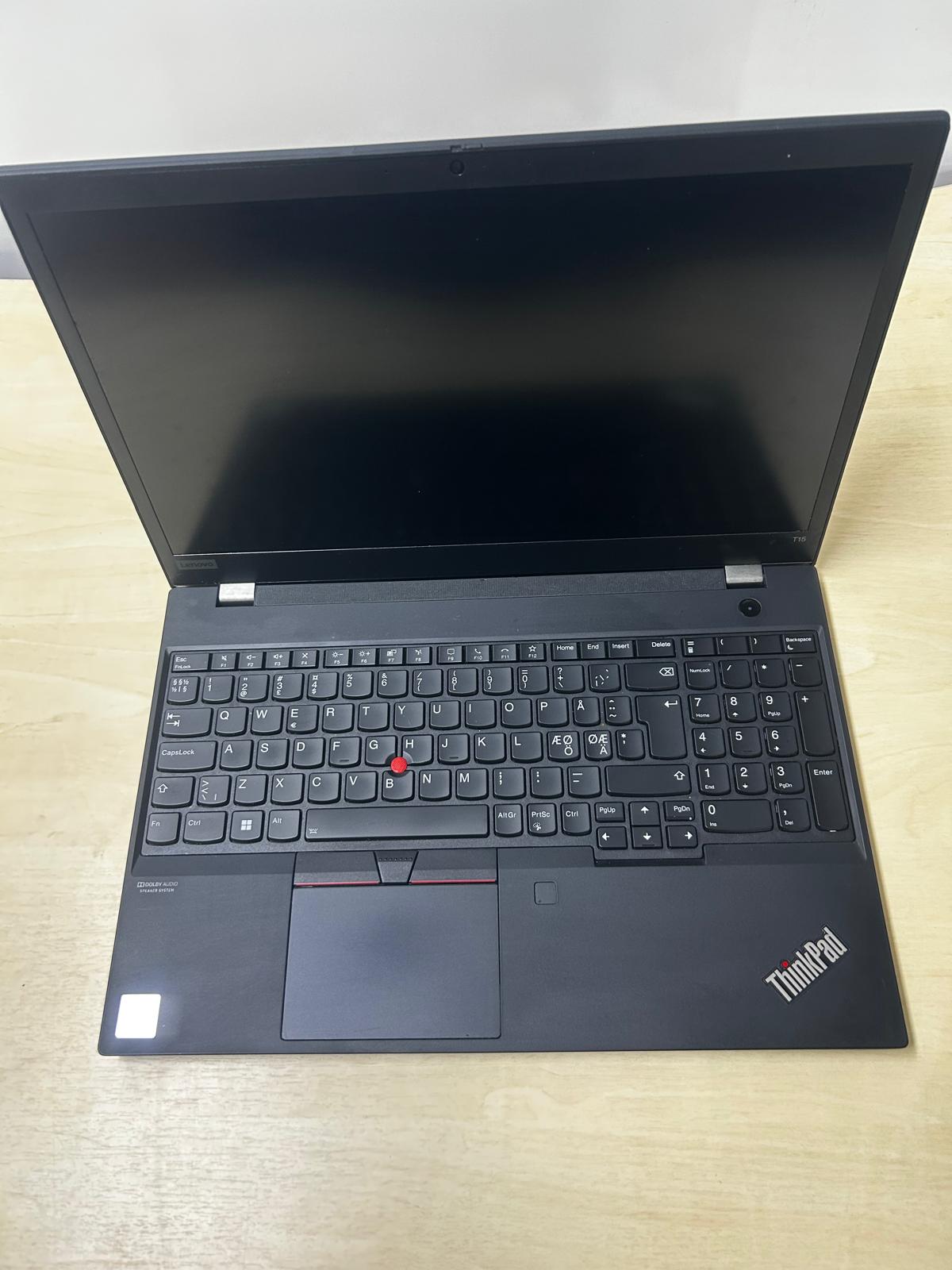 Lenovo Thinkpad T15 Intel Core i5-10310U CPU @ 1.70GHz 1.7 GHz 16GB RAM 256 GB 15'' Notebook