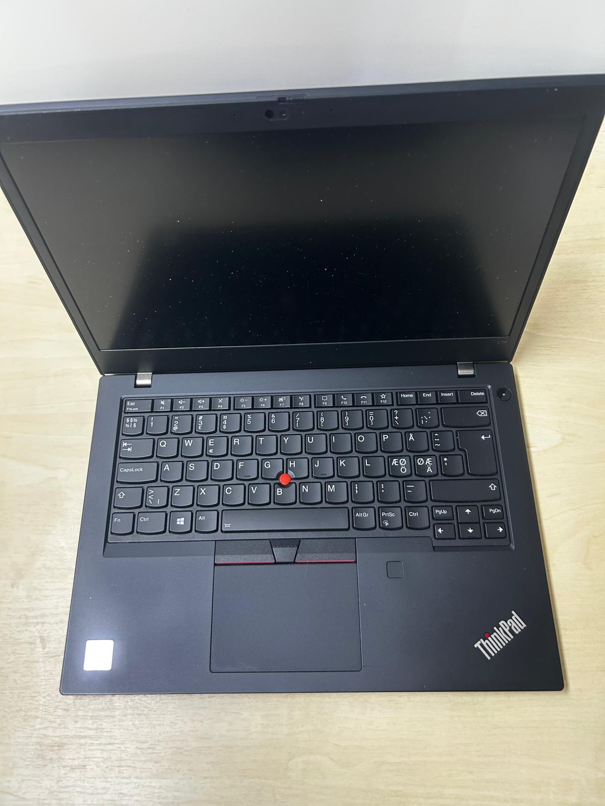 Lenovo Thinkpad L14 Intel(R) Core(TM) i5-10210U CPU @ 1.60GHz 1600 MHz 16GB RAM 256 GB 14'' Notebook
