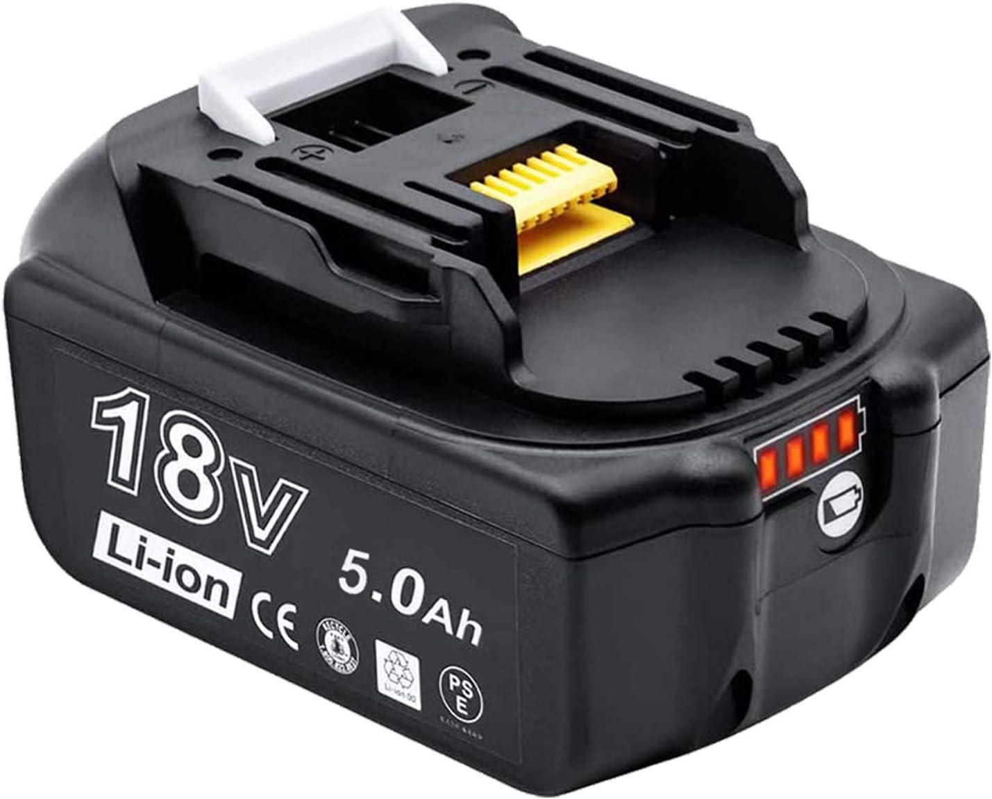 AKKOPOWER 18V 5000mAh Akku Kompatibel mit BL1850 BL1860B BL1855 BL1840 BL1830...