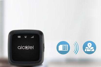 Alcatel MK20X Move Track  Mini-GPS-Tracker – Wasserdicht – Schwarz