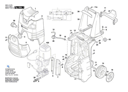 BOSCH Elektromotor für GHP 6-14 - F016F04337