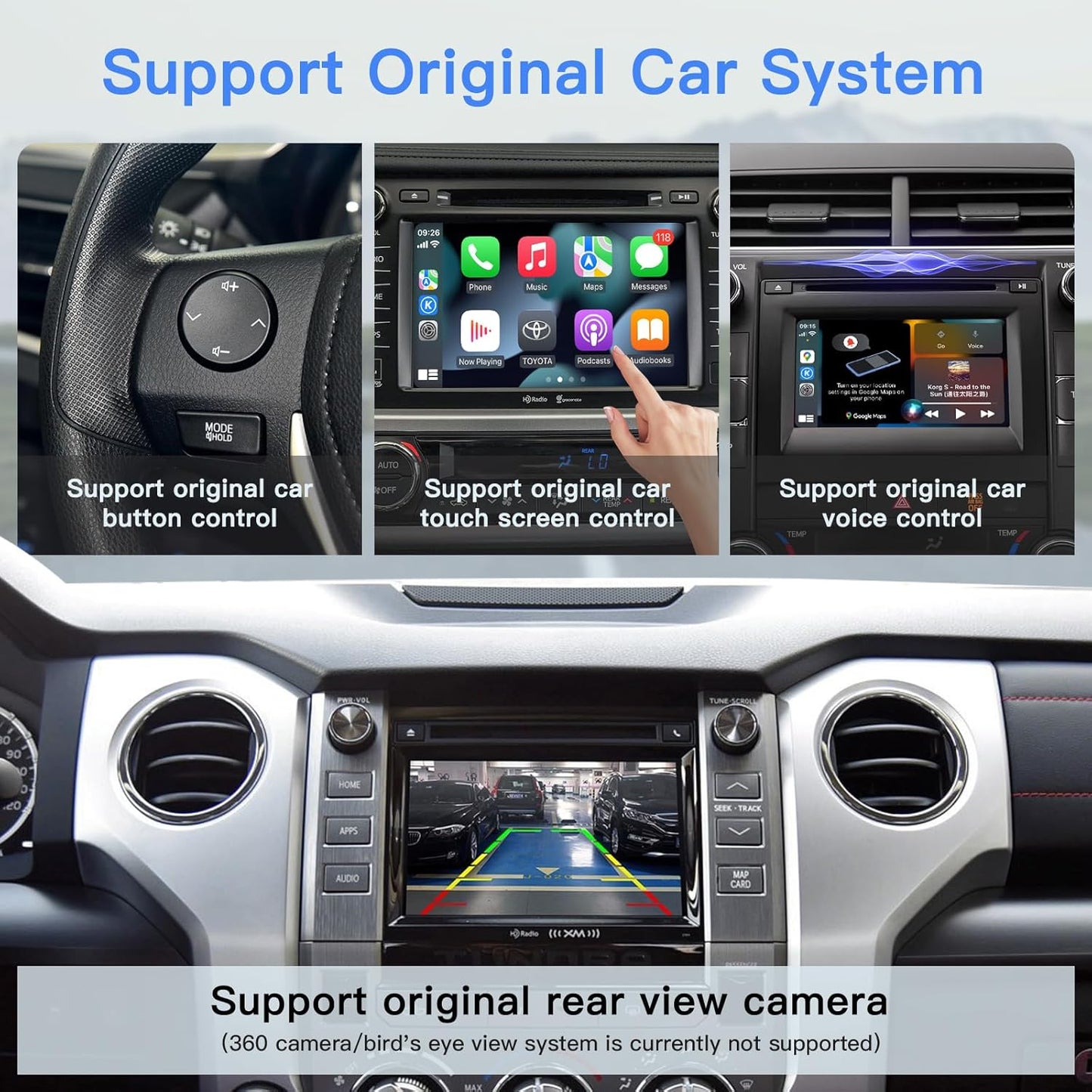 Adaptateur Carplay/Android Auto pour Toyota