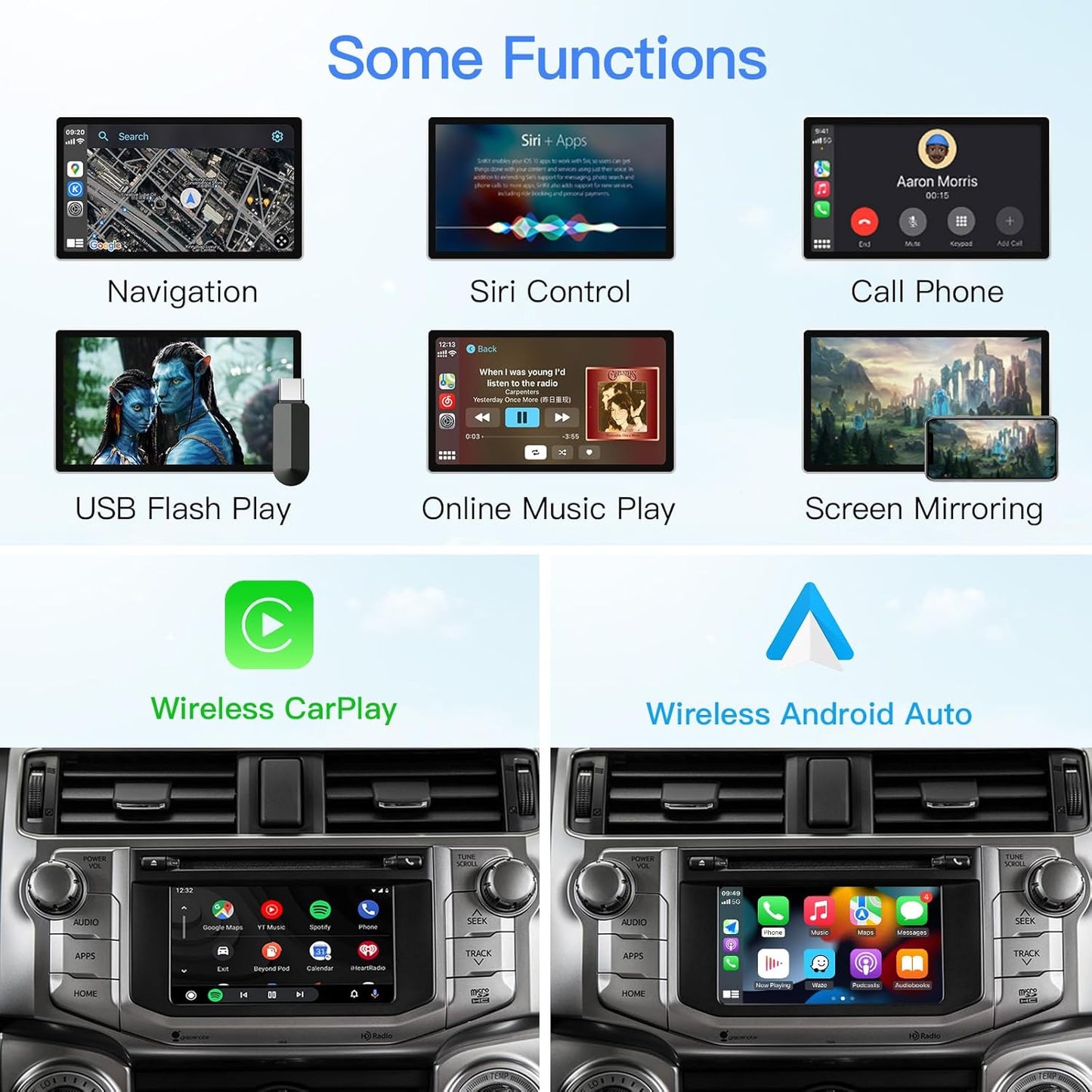 Adaptateur Carplay/Android Auto pour Toyota