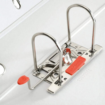 10 X Herlitz Ordner maX.file natur, Pappe, Wolkenmarmorbezug, Kantenschutz, standfest, A4 8 cm